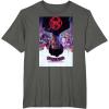 imageMarvel SpiderMan Across the SpiderVerse Theatrical Poster TShirtAsphalt Grey