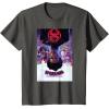 imageMarvel SpiderMan Across the SpiderVerse Theatrical Poster TShirtAsphalt Grey