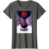 imageMarvel SpiderMan Across the SpiderVerse Theatrical Poster TShirtAsphalt Grey