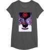 imageMarvel SpiderMan Across the SpiderVerse Theatrical Poster TShirtAsphalt Grey