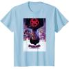 imageMarvel SpiderMan Across the SpiderVerse Theatrical Poster TShirtBaby Blue