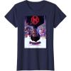 imageMarvel SpiderMan Across the SpiderVerse Theatrical Poster TShirtNavy Blue