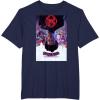 imageMarvel SpiderMan Across the SpiderVerse Theatrical Poster TShirtNavy Blue