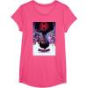 imageMarvel SpiderMan Across the SpiderVerse Theatrical Poster TShirtPink Heather