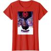imageMarvel SpiderMan Across the SpiderVerse Theatrical Poster TShirtRed