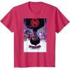 imageMarvel SpiderMan Across the SpiderVerse Theatrical Poster TShirtRed Heather