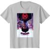imageMarvel SpiderMan Across the SpiderVerse Theatrical Poster TShirtSilver Grey