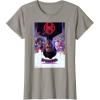 imageMarvel SpiderMan Across the SpiderVerse Theatrical Poster TShirtSlate Grey