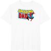 imageMarvel SpiderMan Amazing Dad Comic Book Fathers Day TShirtWhite