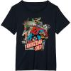 imageMarvel SpiderMan Amazing Dad Fathers Day TShirtBlack