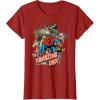 imageMarvel SpiderMan Amazing Dad Fathers Day TShirtCranberry Red