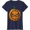 imageMarvel SpiderMan Halloween Pumpkin TShirtNavy Blue