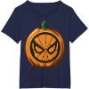 imageMarvel SpiderMan Halloween Pumpkin TShirtNavy Blue