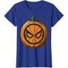 imageMarvel SpiderMan Halloween Pumpkin TShirtRoyal Blue