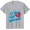 imageMarvel SpiderMan Into the SpiderVerse Peter Porker TShirt TShirtHeather Grey