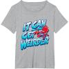 imageMarvel SpiderMan Into the SpiderVerse Peter Porker TShirt TShirtHeather Grey