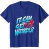 imageMarvel SpiderMan Into the SpiderVerse Peter Porker TShirt TShirtRoyal Blue