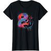 imageMarvel SpiderMan Miles Morales 8th Birthday Graphic TShirtBlack