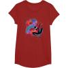 imageMarvel SpiderMan Miles Morales 8th Birthday Graphic TShirtCranberry Red