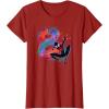 imageMarvel SpiderMan Miles Morales 8th Birthday Graphic TShirtCranberry Red