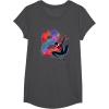 imageMarvel SpiderMan Miles Morales 8th Birthday Graphic TShirtDark Heather Grey