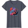 imageMarvel SpiderMan Miles Morales 8th Birthday Graphic TShirtHeather Blue