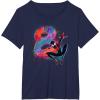 imageMarvel SpiderMan Miles Morales 8th Birthday Graphic TShirtNavy Blue