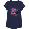 imageMarvel SpiderMan Miles Morales 8th Birthday Graphic TShirtNavy Blue
