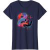 imageMarvel SpiderMan Miles Morales 8th Birthday Graphic TShirtNavy Blue