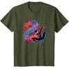 imageMarvel SpiderMan Miles Morales 8th Birthday Graphic TShirtOlive Green