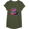 imageMarvel SpiderMan Miles Morales 8th Birthday Graphic TShirtOlive Green