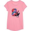 imageMarvel SpiderMan Miles Morales 8th Birthday Graphic TShirtPink