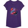 imageMarvel SpiderMan Miles Morales 8th Birthday Graphic TShirtPurple
