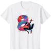 imageMarvel SpiderMan Miles Morales 8th Birthday Graphic TShirtWhite