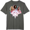 imageMarvel Studios The Marvels Carol Monica Kamala Power Icon TShirtAsphalt Grey