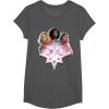 imageMarvel Studios The Marvels Carol Monica Kamala Power Icon TShirtAsphalt Grey
