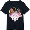 imageMarvel Studios The Marvels Carol Monica Kamala Power Icon TShirtBlack