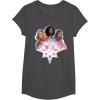 imageMarvel Studios The Marvels Carol Monica Kamala Power Icon TShirtDark Heather Grey