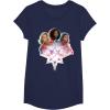 imageMarvel Studios The Marvels Carol Monica Kamala Power Icon TShirtNavy Blue
