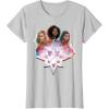 imageMarvel Studios The Marvels Carol Monica Kamala Power Icon TShirtSilver Grey