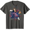 imageMarvel Studios The Marvels Goose ampamp Flerkittens in Space Cute TShirtAsphalt Grey