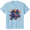 imageMarvel Studios The Marvels Goose ampamp Flerkittens in Space Cute TShirtBaby Blue