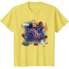 imageMarvel Studios The Marvels Goose ampamp Flerkittens in Space Cute TShirtLemon Yellow