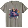 imageMarvel Studios The Marvels Goose ampamp Flerkittens in Space Cute TShirtSlate Grey
