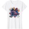 imageMarvel Studios The Marvels Goose ampamp Flerkittens in Space Cute TShirtWhite