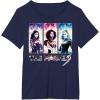 imageMarvel Studios The Marvels Ms Marvel Photon Captain Marvel TShirtNavy Blue