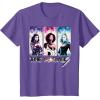 imageMarvel Studios The Marvels Ms Marvel Photon Captain Marvel TShirtPurple Heather