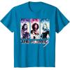 imageMarvel Studios The Marvels Ms Marvel Photon Captain Marvel TShirtSapphire Blue