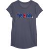 imageMarvel Super Heroes SpiderMan Numbers 3 Three 3rd Birthday TShirtHeather Blue