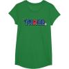 imageMarvel Super Heroes SpiderMan Numbers 3 Three 3rd Birthday TShirtKelly Green